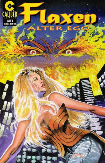 Cover for Flaxen: Alter Ego (Caliber Press, 1995 series) #1