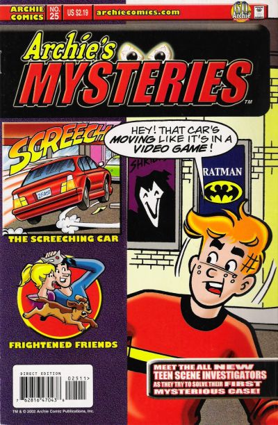 Cover for Archie's Mysteries (Archie, 2003 series) #25
