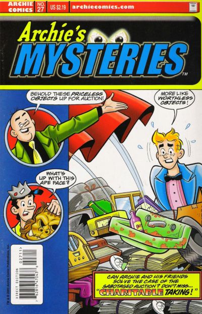 Cover for Archie's Mysteries (Archie, 2003 series) #27