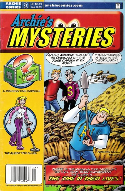 Cover for Archie's Mysteries (Archie, 2003 series) #28