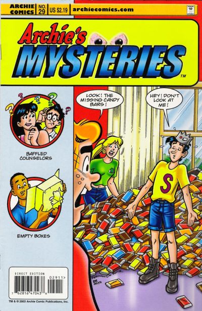 Cover for Archie's Mysteries (Archie, 2003 series) #29