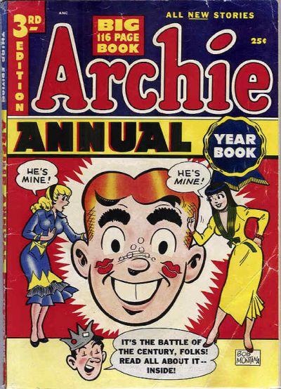 Cover for Archie Annual (Archie, 1950 series) #3