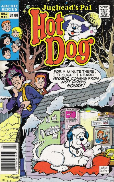Cover for Jughead's Pal Hot Dog (Archie, 1990 series) #2 [Newsstand]