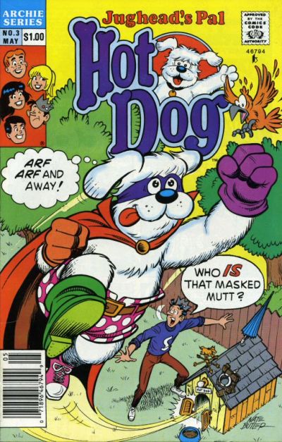 Cover for Jughead's Pal Hot Dog (Archie, 1990 series) #3 [Newsstand]