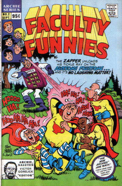 Cover for Faculty Funnies (Archie, 1989 series) #2 [Direct]