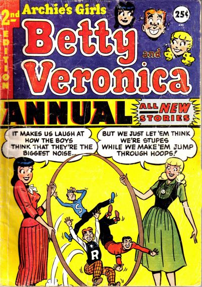 Cover for Archie's Girls, Betty and Veronica Annual (Archie, 1953 series) #2