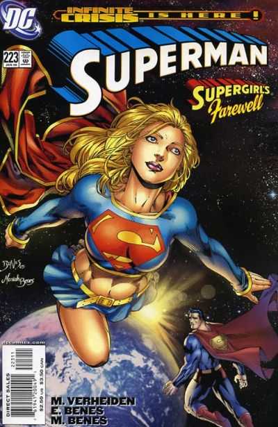 Cover for Superman (DC, 1987 series) #223 [Direct Sales]