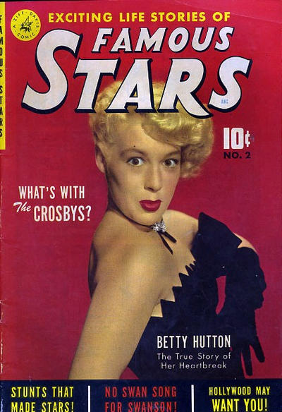 Cover for Famous Stars (Ziff-Davis, 1950 series) #2