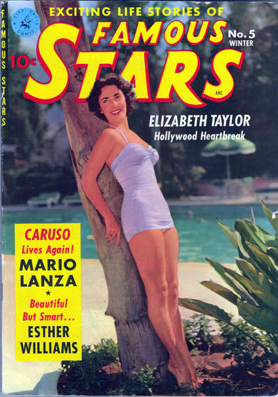Cover for Famous Stars (Ziff-Davis, 1950 series) #5