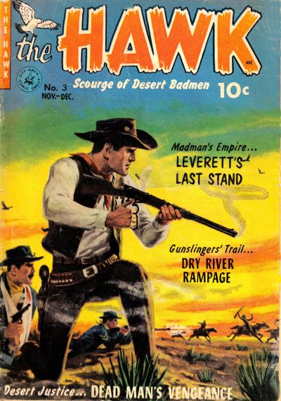 Cover for The Hawk (Ziff-Davis, 1951 series) #3