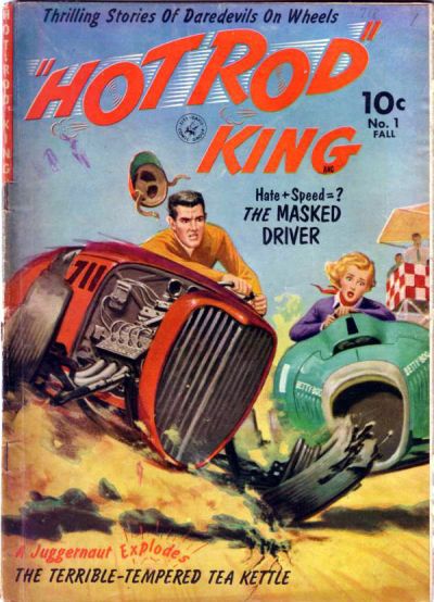 Cover for Hot Rod King (Ziff-Davis, 1952 series) #1