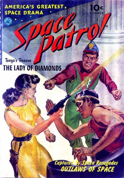 Cover for Space Patrol (Ziff-Davis, 1952 series) #1
