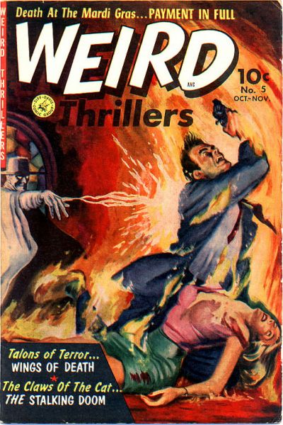Cover for Weird Thrillers (Ziff-Davis, 1951 series) #5