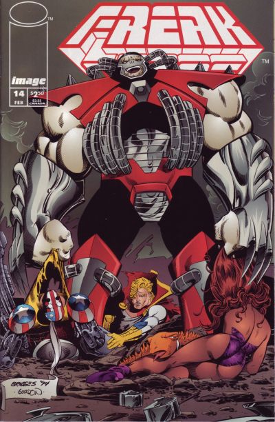 Cover for Freak Force (Image, 1993 series) #14