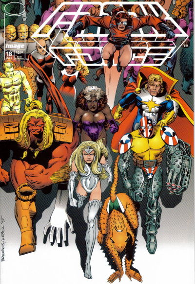 Cover for Freak Force (Image, 1993 series) #18
