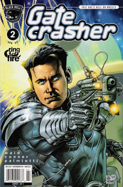 Cover for Gatecrasher: Ring of Fire (Black Bull, 2000 series) #2 [Cover 1 of 2]