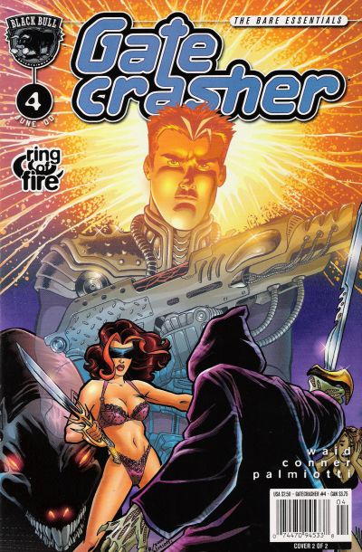 Cover for Gatecrasher: Ring of Fire (Black Bull, 2000 series) #4 [Cover 2 of 2]