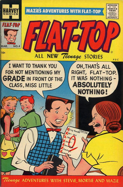 Cover for Flat-Top (Harvey, 1955 series) #4