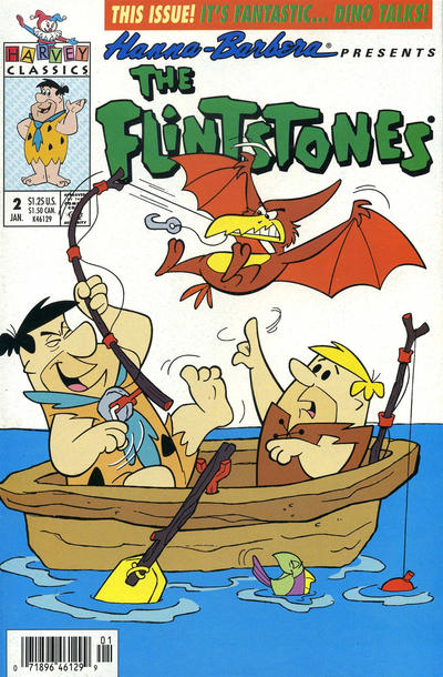 Cover for The Flintstones (Harvey, 1992 series) #2 [Newsstand]