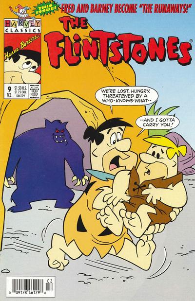 Cover for The Flintstones (Harvey, 1992 series) #9 [Newsstand]
