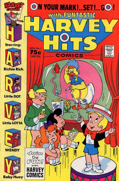 Cover for Harvey Hits Comics (Harvey, 1986 series) #1