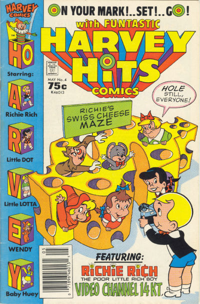 Cover for Harvey Hits Comics (Harvey, 1986 series) #4