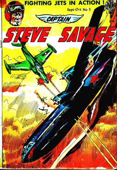 Cover for Captain Steve Savage (Avon, 1954 series) #5