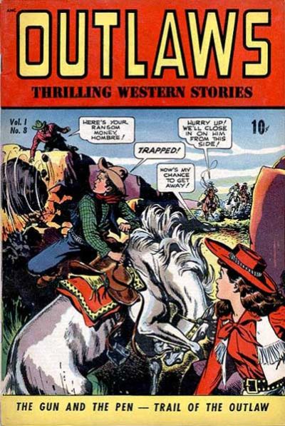 Cover for Outlaws (D.S. Publishing, 1948 series) #v1#8