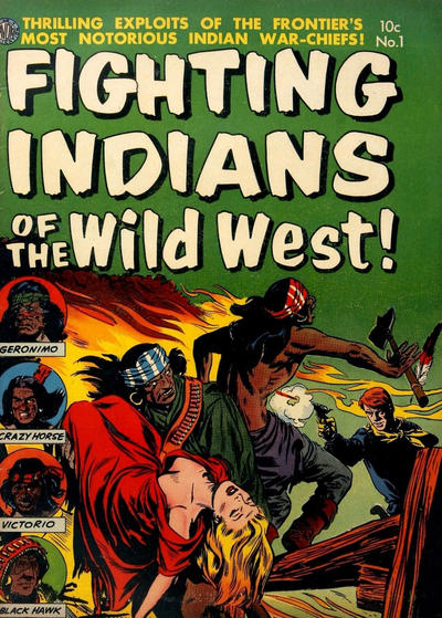 Cover for Fighting Indians of the Wild West! (Avon, 1952 series) #1