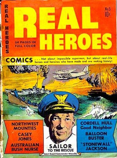 Cover for Real Heroes (Parents' Magazine Press, 1941 series) #5