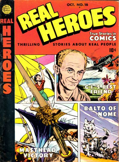 Cover for Real Heroes (Parents' Magazine Press, 1941 series) #16