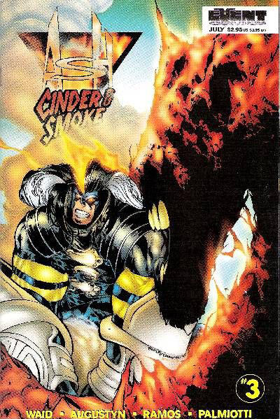 Cover for Ash: Cinder & Smoke (Event Comics, 1997 series) #3 [Cover by Humberto Ramos]