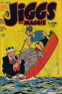 Cover Thumbnail for Jiggs and Maggie (Harvey, 1953 series) #24