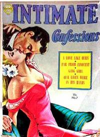Cover for Intimate Confessions (Avon, 1951 series) #7