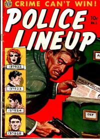 Cover Thumbnail for Police Line-Up (Avon, 1951 series) #1