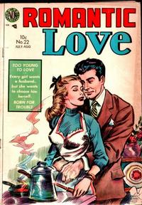 Cover Thumbnail for Romantic Love (Avon, 1954 series) #22