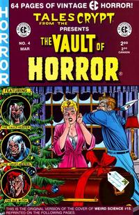 Cover for Vault of Horror (Russ Cochran, 1991 series) #4