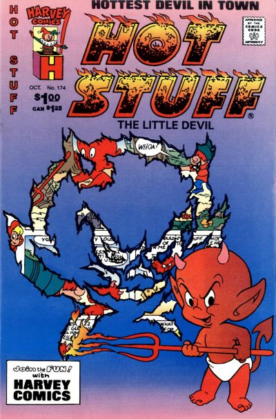 Cover for Hot Stuff, the Little Devil (Harvey, 1957 series) #174 [Direct]