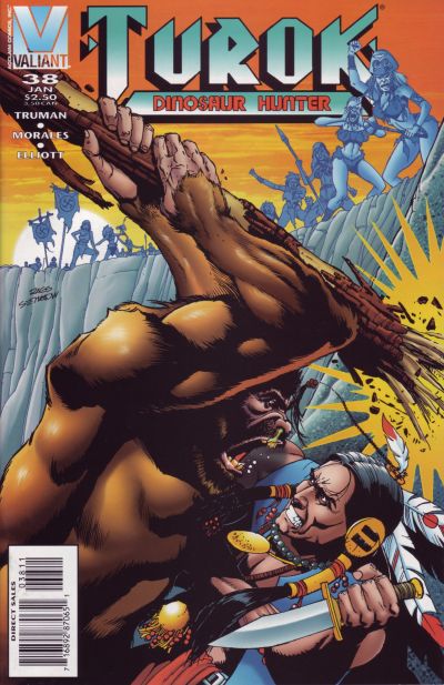 Cover for Turok, Dinosaur Hunter (Acclaim / Valiant, 1993 series) #38