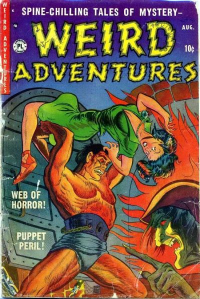 Cover for Weird Adventures (P.L. Publishing, 1951 series) #2