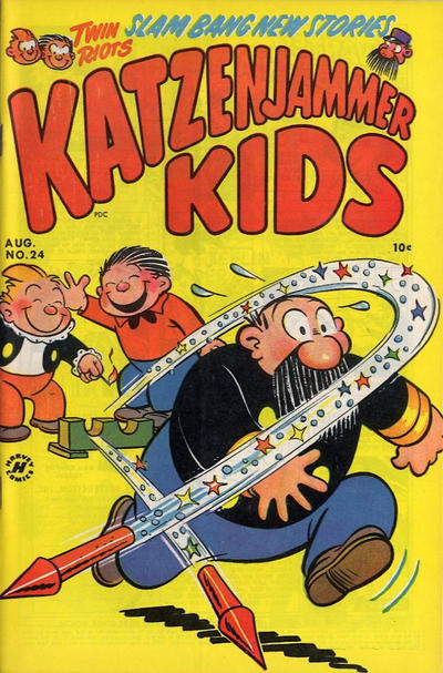 Cover for Katzenjammer Kids (Harvey, 1953 series) #24