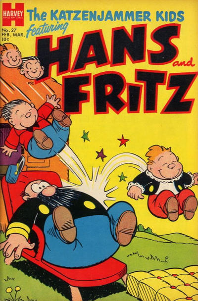 Cover for Katzenjammer Kids (Harvey, 1953 series) #27