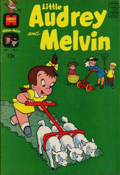 Cover for Little Audrey and Melvin (Harvey, 1962 series) #8