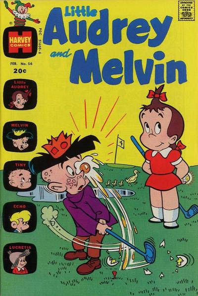 Cover for Little Audrey and Melvin (Harvey, 1962 series) #56