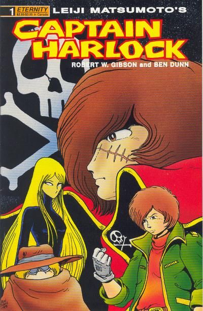 Cover for Captain Harlock (Malibu, 1989 series) #1