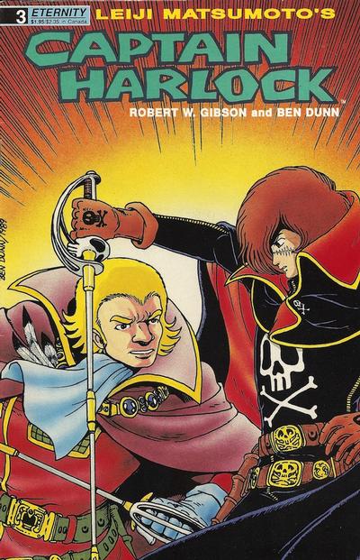 Cover for Captain Harlock (Malibu, 1989 series) #3