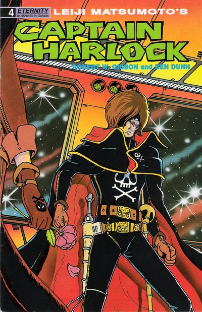 Cover for Captain Harlock (Malibu, 1989 series) #4