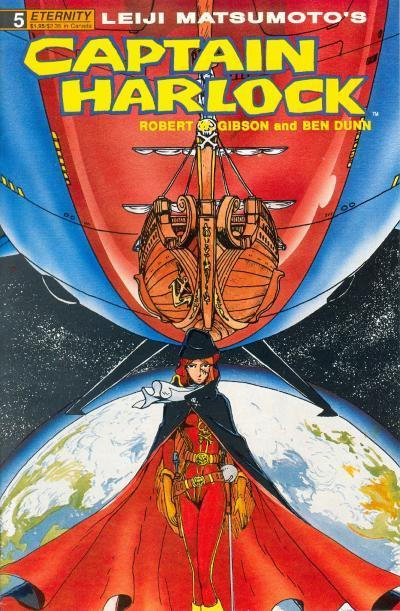 Cover for Captain Harlock (Malibu, 1989 series) #5