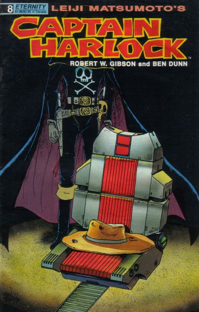 Cover for Captain Harlock (Malibu, 1989 series) #8