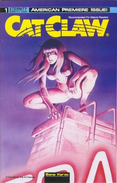 Cover for Cat Claw (Malibu, 1990 series) #1